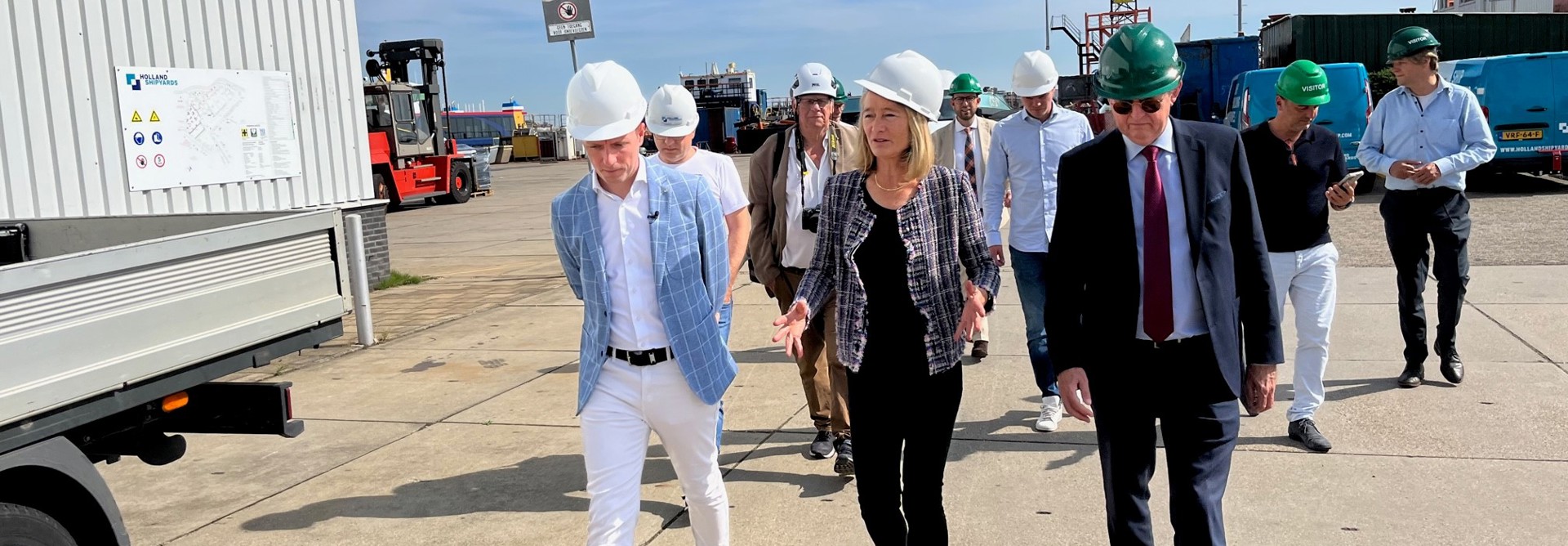 Werkbezoek Minister