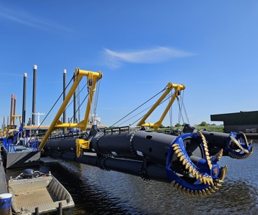 260813 Damen The CSD500 Is Customised For A Max Dredging Depth Of 16M