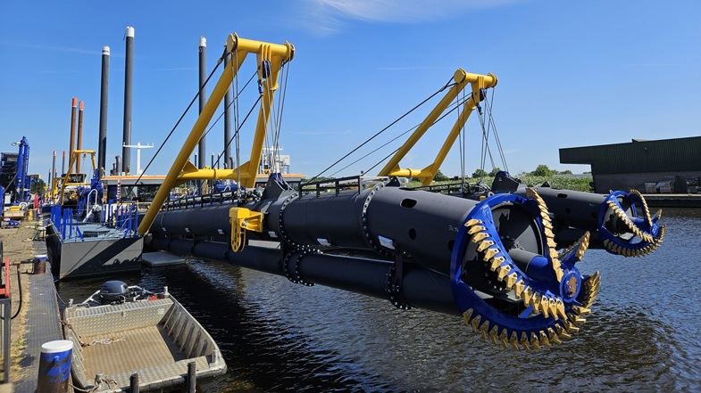 260813 Damen The CSD500 Is Customised For A Max Dredging Depth Of 16M
