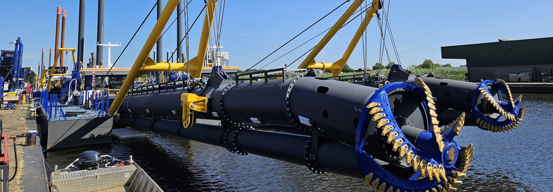 260813 Damen The CSD500 Is Customised For A Max Dredging Depth Of 16M
