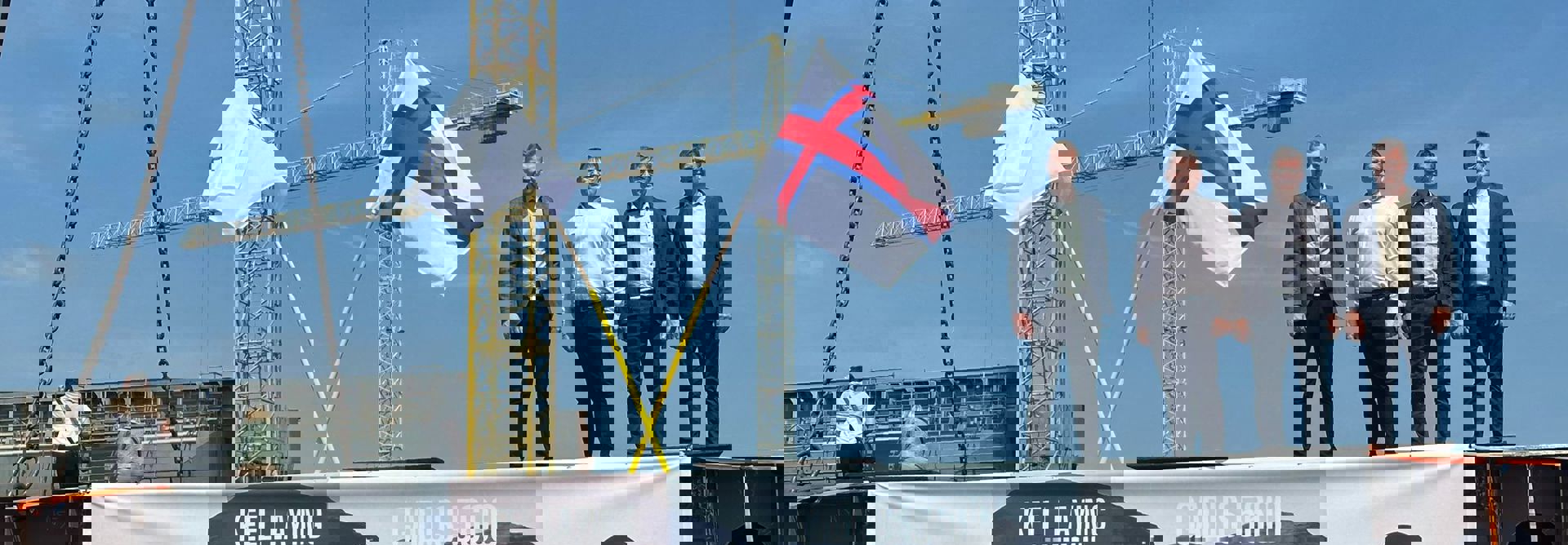 Keel Laying Hav Fles