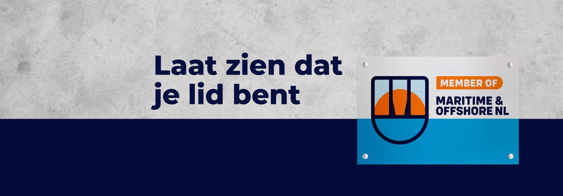 Banner Lidmaatschapsbord