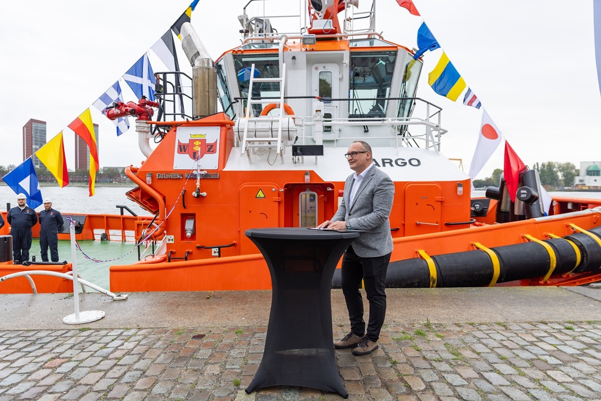 Thumbnail Damen Delivers Asd Tug 2111 Argo To Wuz Port And Maritime Services 1