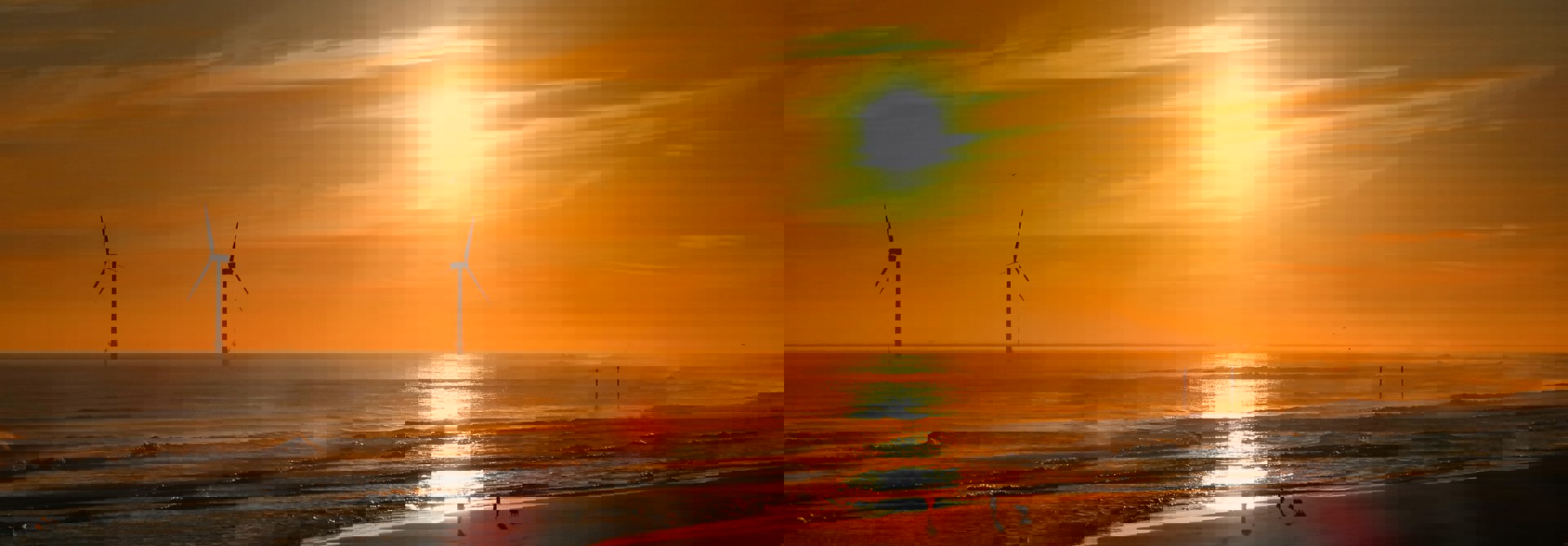 Windmolens Zee