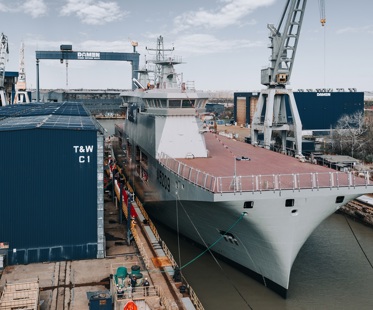 Damen Launches NRP D. João II For The Portuguese Navy (1)