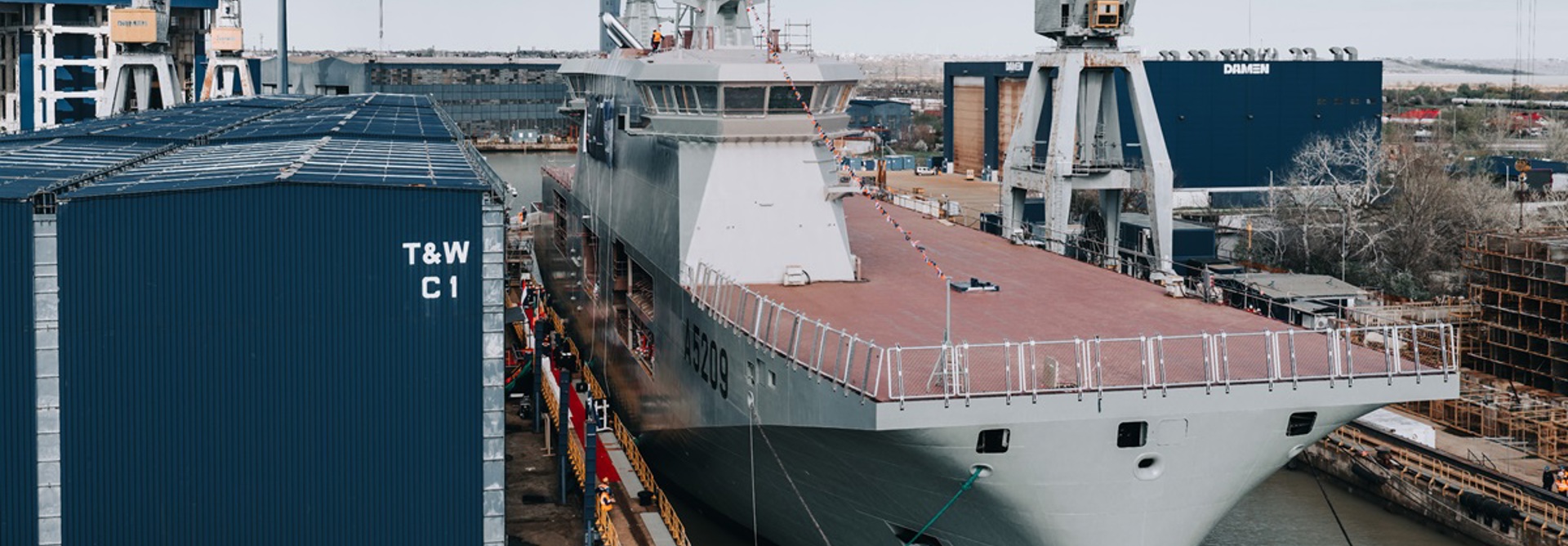Damen Launches NRP D. João II For The Portuguese Navy (1)